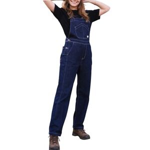 RIPTON & CO Starving Jartist Denim Overalls Tuxedo Utility Workwear Size S